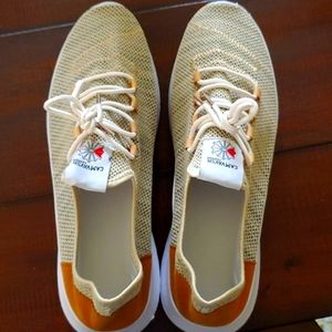 Camvavsr Lightweight Walking Sneaker Tan Size 12